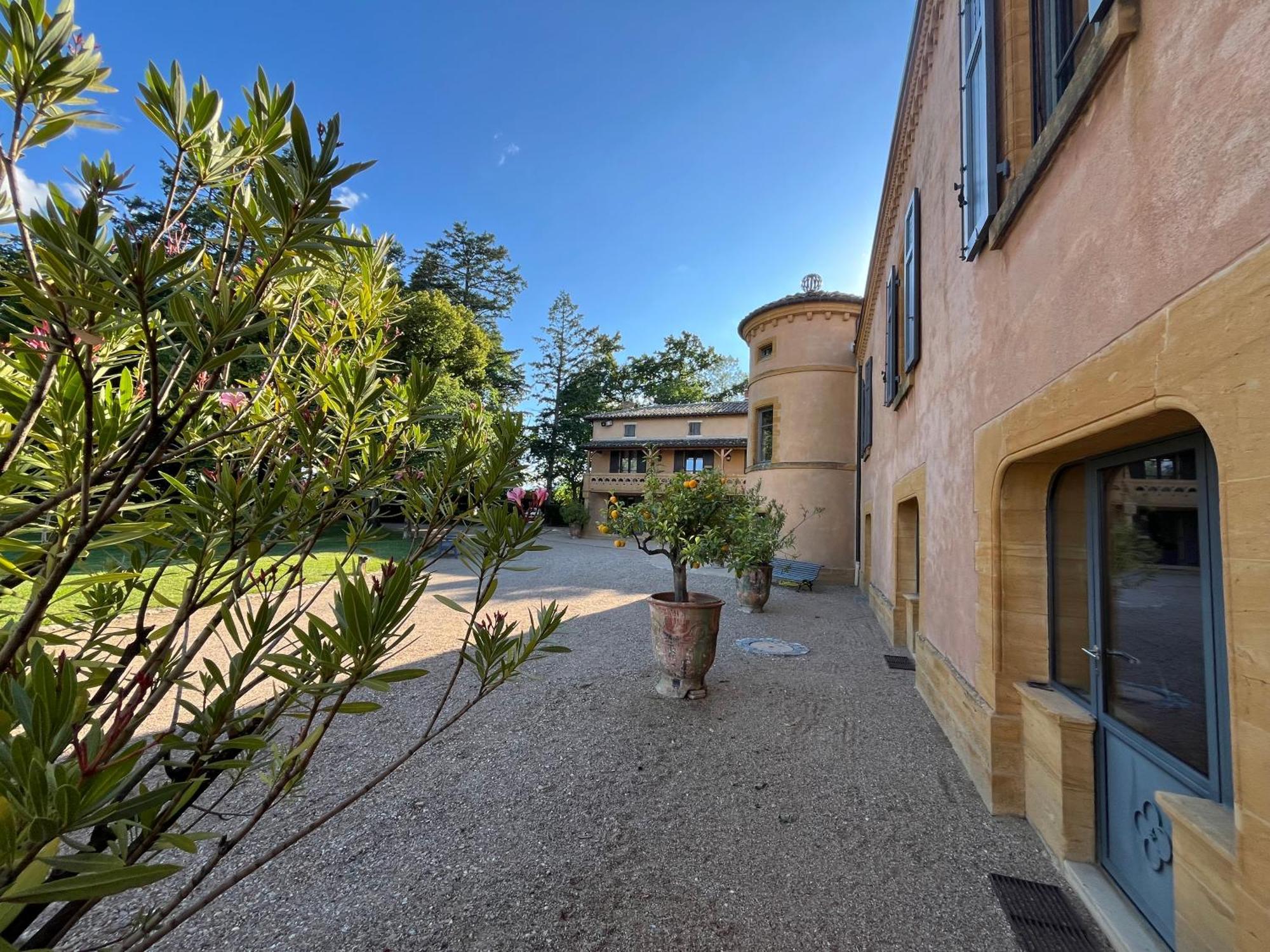 Chateau De Briante Saint-Lager Exterior foto